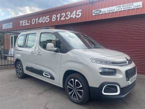 CITROEN BERLINGO 2018 (68) at Key Kars Ltd Doncaster